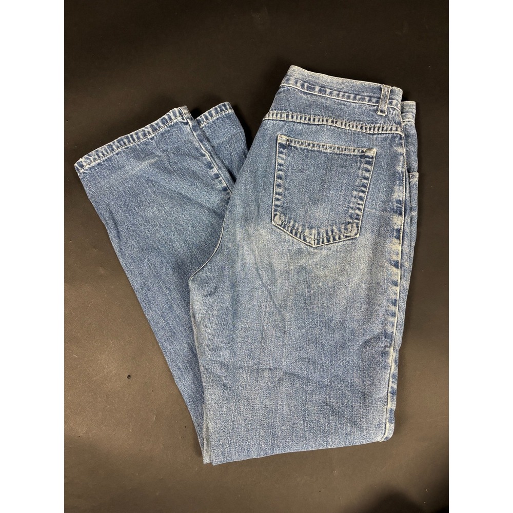 Y2K Cherokee Straight Jeans Womens 10  Denim Cotton Medium Wash 5-Pocket Zip-Fly